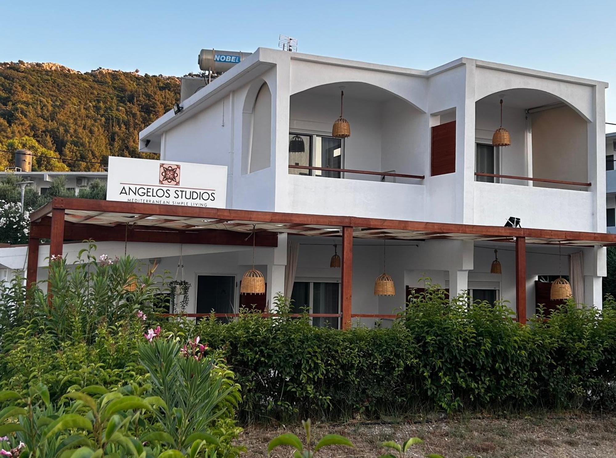 Angelos Studios 1-2 In Faliraki Rhodes-Ground Floor Exterior foto